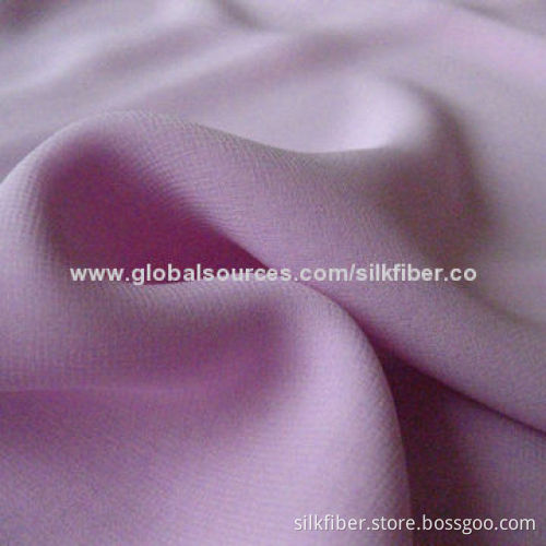 Woolen Peach Fabric, Plain Dyed or Formal Black, ITY 50+50 * 50+50D